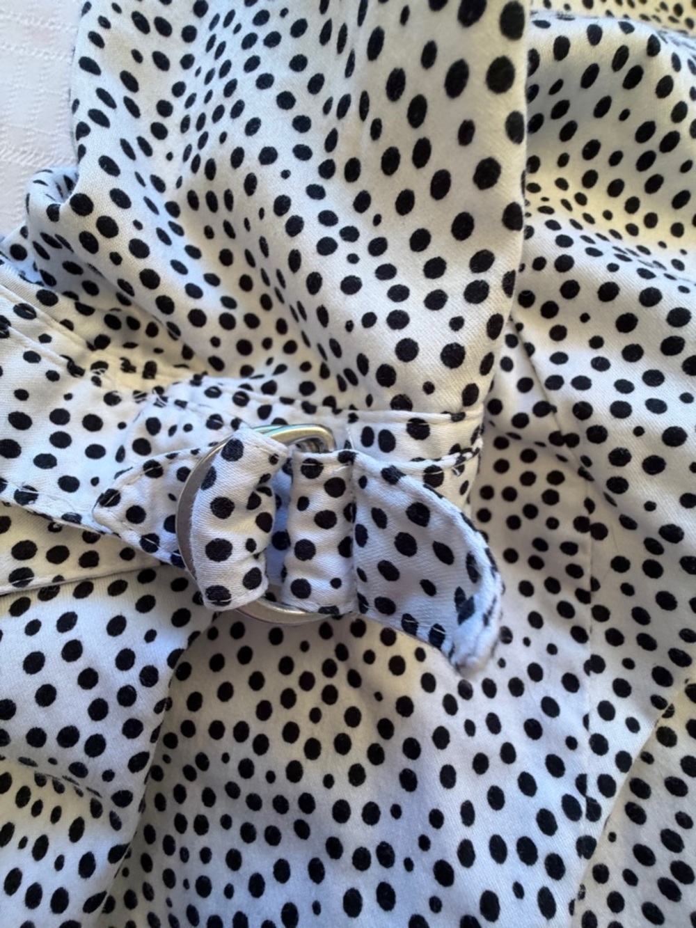 Lane Bryant short-sleeve button-down shirt-Size 18- Rusched Front - Picture 5 of 6